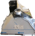 Samsung (nk30r5000wg) - 30" Convertible Range Hood Black Stainless Steel #101. Fixed Price $85.50.