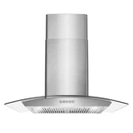 Range Hood 30 In Ducted Wall Mount 380 Cfm Led Stainless Steel Cosori Cosmo. Fixed Price $369.99.