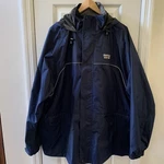 Mayfield Dairy Farms Mens Viking Navy Hooded Zip Up Torrent Jacket Size Xxxl. Fixed Price $24.95.