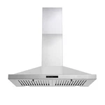 Tieasy 30 Inch Wall Mount Range Hood 450 Cfm Touch Control 3 Speed 55db Led. Fixed Price $125.99.