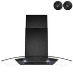 Golden Vantage Wall Mount Range Hood 30-in 217-cfm Indoor Black Stainless Steel. Fixed Price $214.99.