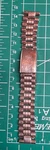 Vintage 18 Mm Bear Center Vent Stainless Steel Watch Bracelet / Band. Fixed Price $32.50.