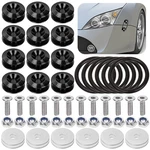 Swpeet 54pcs - 3 Pairs Black Quick Release Fastener Kit, One Size,. Fixed Price $20.48.
