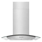 Joeaonz 30 Inch Island Range Hood Tempered Glass Vent 900cfm 3-speed Cook Fan. Fixed Price $339.99.