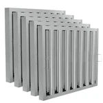 Ficbxra Stainless Steel Hood Filter 19.5x24.5 Commercial Kitchen Grease 5 Pack. Fixed Price $139.99.