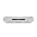 Empava 36 In. Ducted Under Cabinet Range Hood With Push Button Controls-4 Speeds. Fixed Price $416.39.
