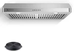 Amzchef Under Cabinet Range Hood 30 Inch, 700cfm Stainless Steel Kitchen Stove. Fixed Price $249.99.