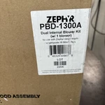 Zephyr Pbd-1300a 1300cfm Dual Internal Blower Kit New In Box Never Used. Fixed Price $100.00.
