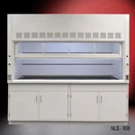Fisher American 8' Laboratory Fume Hood Exhaust / Storage Dual Sash E2-003. Fixed Price $9950.00.