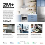 Pemberly Row 36" 380 Cfm Ducted Wall Mount Range Stainless Steel Kitchen Hood. Fixed Price $391.00.