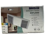 Broan Powerheat 80cfm Bathroom Exhaust Fan W/heater Control Led Bhfled80 (ob). Fixed Price $139.95.