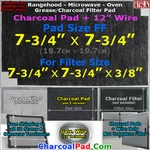 For Rangehood Air King America Rf34s Ds Av 6675092 Or1366269 Charcoal Filter Ff. Fixed Price $15.98.