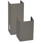 Ge Jxdc72es 9 Ft Ceiling Duct Cover Kit Fingerprint Resistant Slate Range Hood. Fixed Price $110.00.