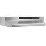 Broan F403004 30" Convertible Under-cabinet Range Hood, 160 Cfm, Stainless Steel. Fixed Price $174.95.