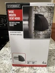 Everbilt 4 In. Wide Mouth Black Vent Hood. Fixed Price $6.00.