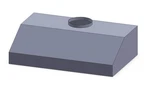 Modern Aire Ps1010-036ss 36" Range Hood 600 Cfm Internal Blower Stainless Steel. Fixed Price $1899.99.