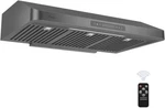 Used Awoco Rh-uc7-36blk 36 Stainless Steel Range Hood, Under Cabinet, Led. Fixed Price $340.00.