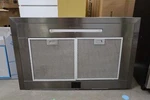 Lg Hced3615d 36" Black Stainless Wall Chimney Range Hood Nob #137614 Bf Bp. Fixed Price $595.00.