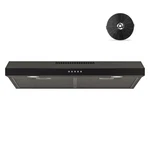 Firegas Black Range Hood 30 Inch Under Cabinet, Ducted/ductless Convertible K.... Fixed Price $166.51.