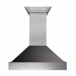 Zline 30" New Snow Stainless Steel Oil Rubbed Bronze Wall Range Hood 8654orb-30. Fixed Price $1699.99.