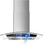 Range Hood 30 Inch, Wall Mount Kitchen With Ducted/ductless Convertible Du. Fixed Price $416.99.