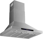 Micmi 48" Wall Mount Range Hood - 1200 Cfm Dual Motors, Gesture/touch Control. Fixed Price $749.99.