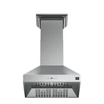 Forno Orvieto Wall Mount Range Hood Stainless-steel W/ Baffle Filters & Chimney. Fixed Price $1949.98.
