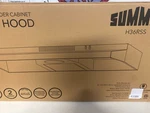 Summit H36rss 36" Convertible Range Hood, 220 Cfm, Light, Stainless Steel. Fixed Price $158.99.