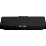 Unique 36 Inch Classic Retro Under Cabinet Range Hood - Midnight Black. Fixed Price $998.00.