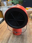 Airhood Portable Kitchen Exhaust Fan With 3 Settings Ah-01ae Orange Charger. Fixed Price $99.00.
