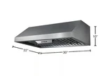 Nxr 30 In. 800 Cfm Under Cabinet Stainless Steel Range Hood With Ss Baffles. Fixed Price $169.49.