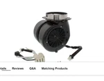 New Zephyr Cbi-290c # 200 To 290 Internal Range Hood Blower With 3 Speeds. Fixed Price $236.80.