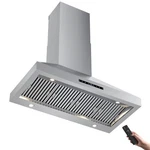 1200 Cfm Wall Mount Range Hood 48 Inch Stainless Steel Kitchen Vent. Fixed Price $819.00.