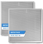 S97017415 Aluminum Range Hood Replacement Filters For Broan, 2 Pk. Fixed Price $29.00.