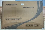 Firegas 30" Range Hood, Silver Touch Control, W/ Ducted/ductless Convertible. Fixed Price $155.00.