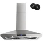 Firegas Range Hood 30 Inch, Wall Mount Kitchen In Stainless Steel With Duct. Fixed Price $238.49.