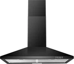 30" Black Wall Mount Range Hood With Ducted/ductless, 3 Speed Fan & Led Light. Fixed Price $216.99.