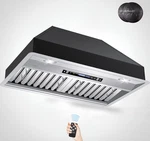 30" Stainless Steel Range Hood Insert, 970 Cfm, Remote & Gesture Control. Fixed Price $699.99.