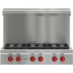 Wolf 808525 36" Stainless Steel Riser With Shelf - 20" High New Open Box. Fixed Price $460.00.
