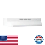 Broan-nutone 413001 Non-ducted Ductless Range Hood Lights Exhaust Fan For Under. Fixed Price $153.74.